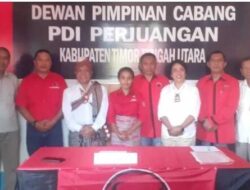 Mantan Dirjen Bimas Katolik Mendaftar Sebagai Calon Bupati TTU di DPC PDIP