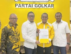 Terima SK Golkar, Melki-Johni Utamakan Program dan Pendidikan Politik yang Berkualitas