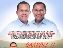 DPR RI Asal Sumba, Umbu Kabunang Rudiyanto Menangkan Melki Laka Lena di Pilgub NTT