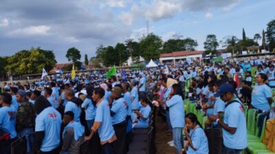 Deklarasi Akbar MELKI-JOHNI, Menang Telak di Kota SoE TTS