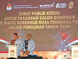 Terbaik Melki-Johni Awali Debat ke-2, Berdoa untuk Korban Erupsi Gunung Lewotobi
