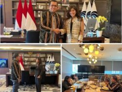 Bahas Infrastruktur Digital NTT, Melki Laka Lena Bertemu Menkominfo