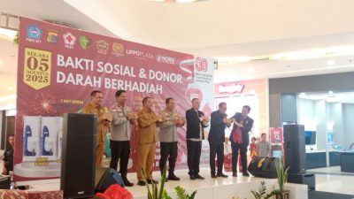 Aksi Donor Darah & Bakti Sosial PSMTI-Polri NTT Semarakkan HUT ke-80 RI di Kupang