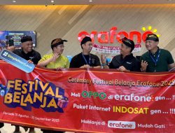 Era Baru Digital Indosat Menggema di Festival Belanja Erafone