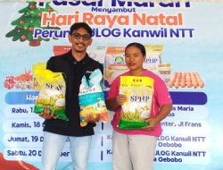 Di Ambang Nataru, BULOG NTT Menabur Kasih Lewat Pasar Murah