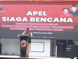 BPBD NTT Apresiasi PDIP NTT Selalu Bersama Rakyat