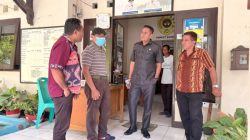 Komisi1 DPRD Kota Kupang, Ahmad Talib Tinjau Kantor Lurah Fontein