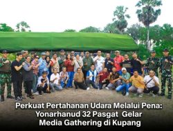 Batalyon Arhanud 32 Pasgat Gelar Silaturahmi dengan Insan Pers