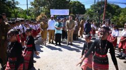 Wali Kota Kupang Hadiri Peletakan Batu Pertama TK Kristen