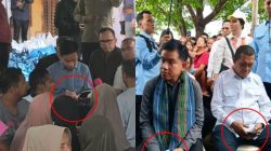 Pahami Situasi Sebenarnya, Gubernur Melki Gunakan HP untuk Catat Aspirasi Warga