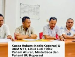 Bildad Thonak: Pasal 56 AD/ART Baru Kopdit Swasti Sari Belum Bisa Jadi Dasar Pelantikan