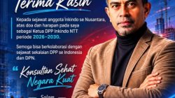 Doa Sejawat Nusantara Mengantar Don Ara Kian Pimpin INKINDO NTT