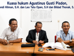 Bildad Thonak Buka Fakta Hukum, Gusti Pisdon Tidak Terlibat