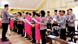 Polres Flores Timur Tunjukkan Wajah Humanis Lewat Pelayanan di Gereja 2 Poros NTT News