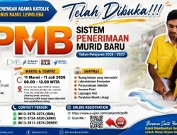 Berikut Syarat Lengkap Pendaftaran SMAK Santo Yakobus Rasul Lewoleba