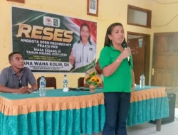 Sejumlah Aspirasi Warga Didengar Langsung Ana Waha Kolin Saat Reses di Flores Timur