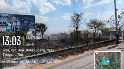 Usai Kebakaran Lahan, Lurah Penkase-Oeleta Imbau Warga Tidak Buang Puntung Rokok Sembarangan